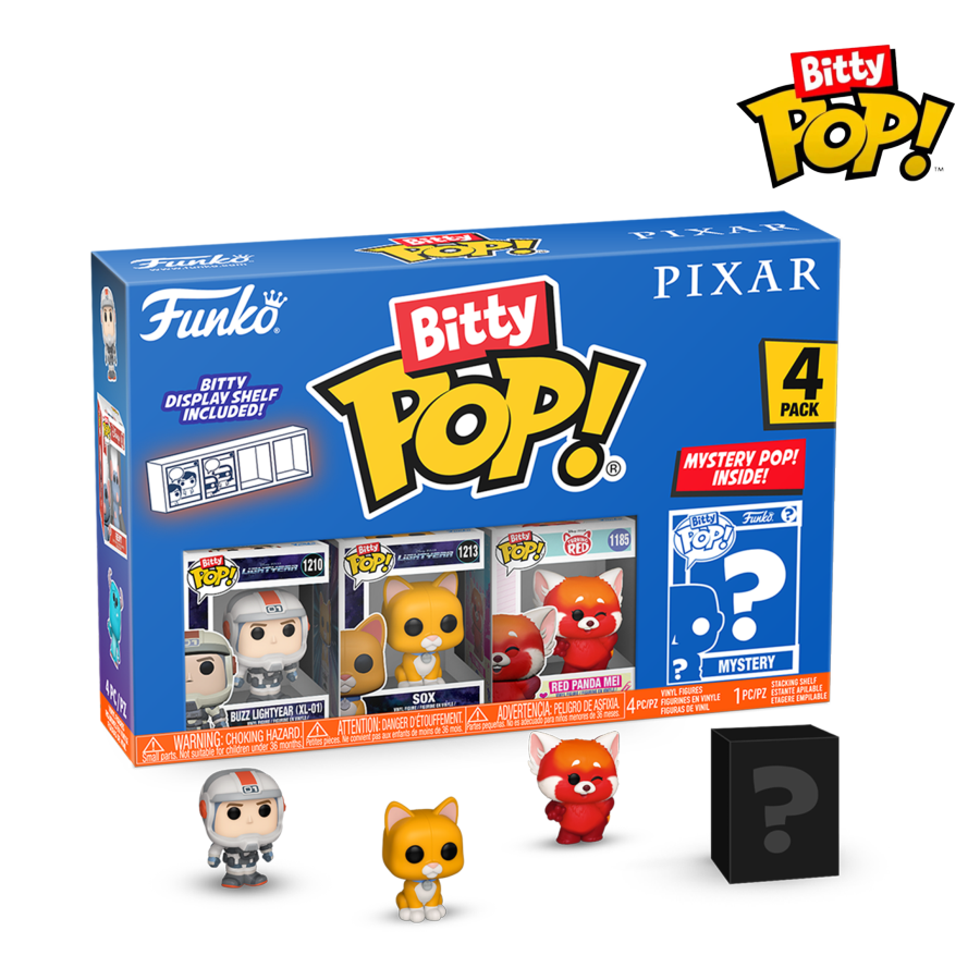 Pixar - Lightyear Bitty Pop! 4-Pack