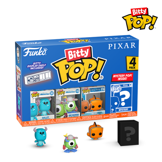 Pixar - Monsters Inc. Bitty Pop! 4-Pack