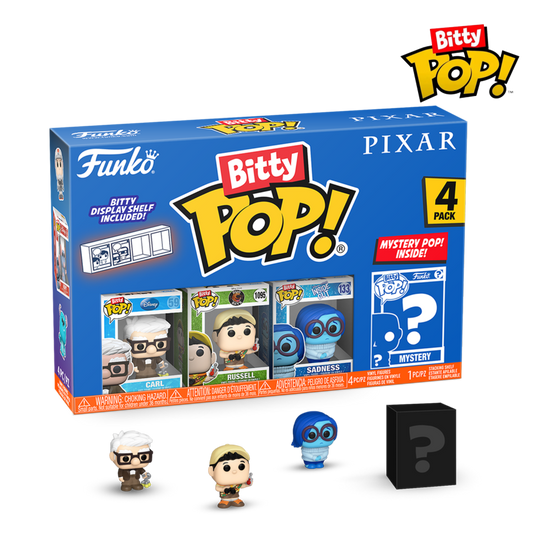 Pixar - UP Bitty Pop! 4-Pack