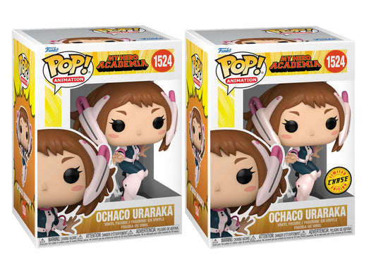 My Hero Academia - Ochaco Uraraka Pop! Vinyl Chase Bundle