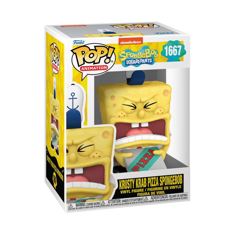 Spongebob: 25th Anniversary - Caveman Spongebob Pop! Vinyl