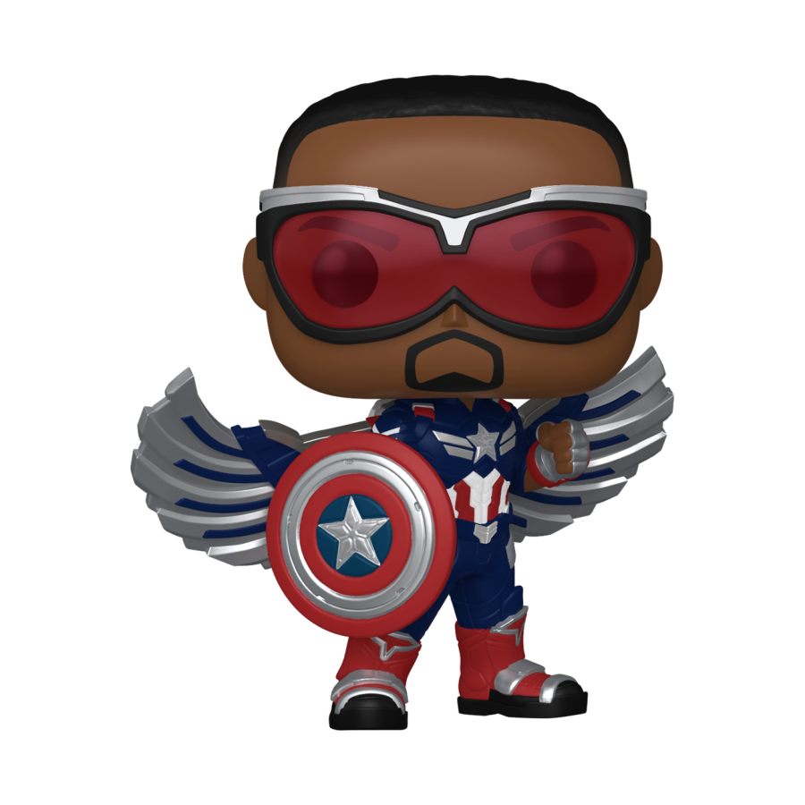 Captain America: Brave New World - Captain America (Sam Wilson) Pop! Vinyl