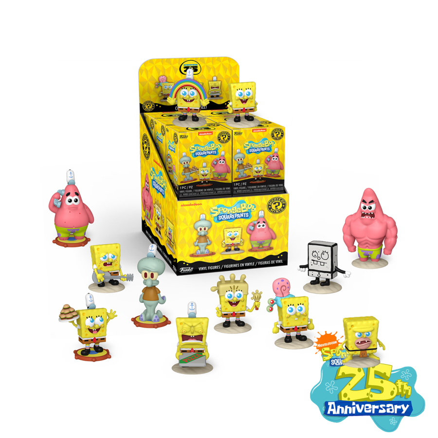 SpongeBob: 25th Anniversary - Mystery Minis (Display of 12)