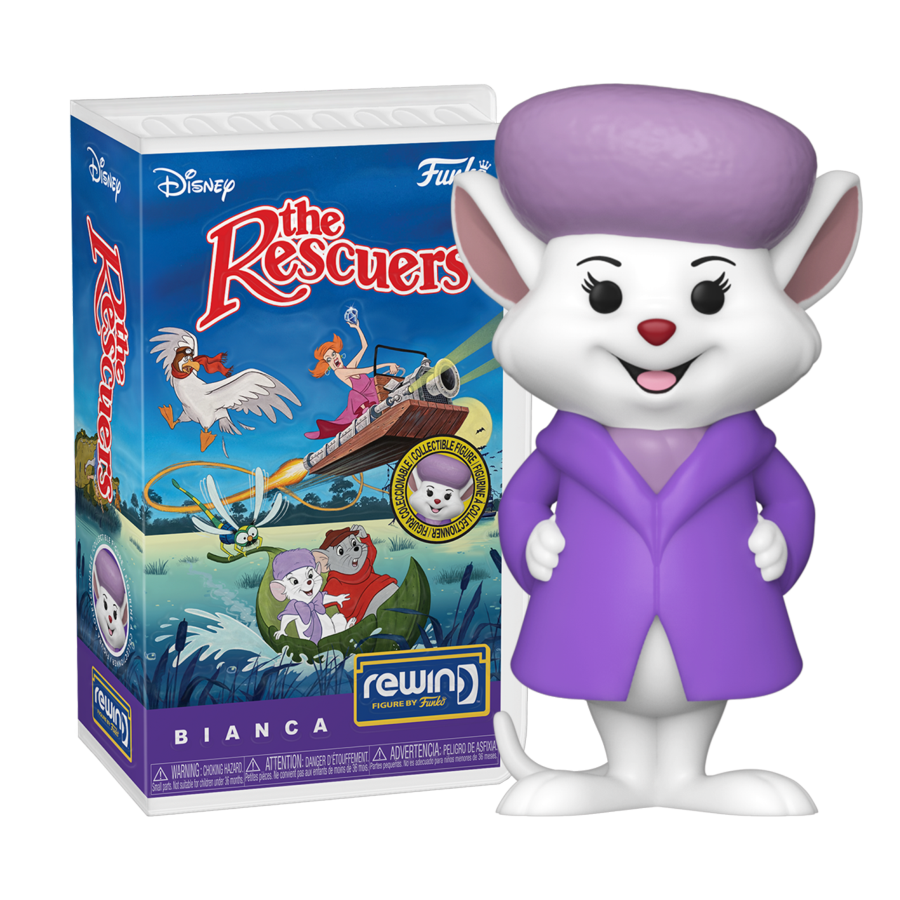 The Rescuers - Bianca Rewind Figure