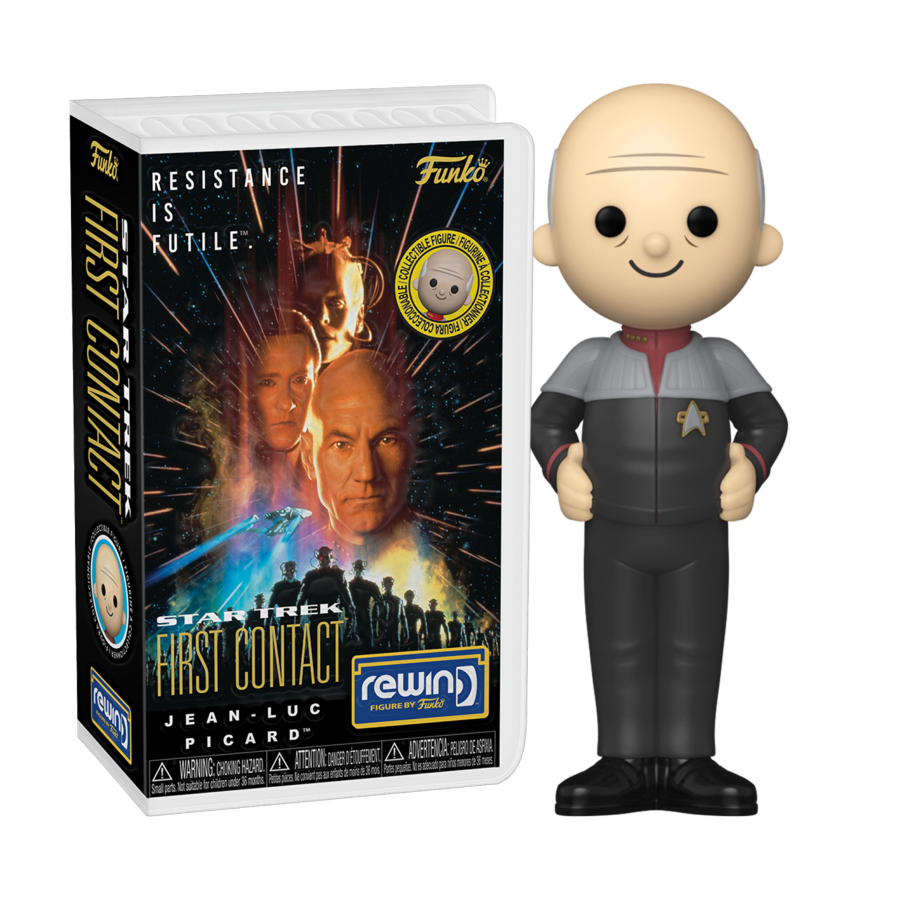 Star Trek: First Contact - Jean-Luc Rewind Figure