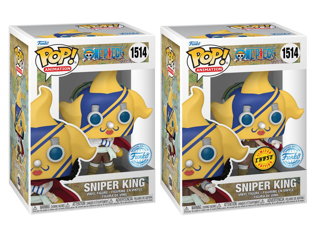 One Piece - Sniper King US Exclusive Pop! Vinyl Chase Bundle