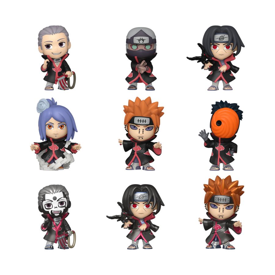 Naruto - US Exclusive Mini Vinyl Figures (Display of 12)