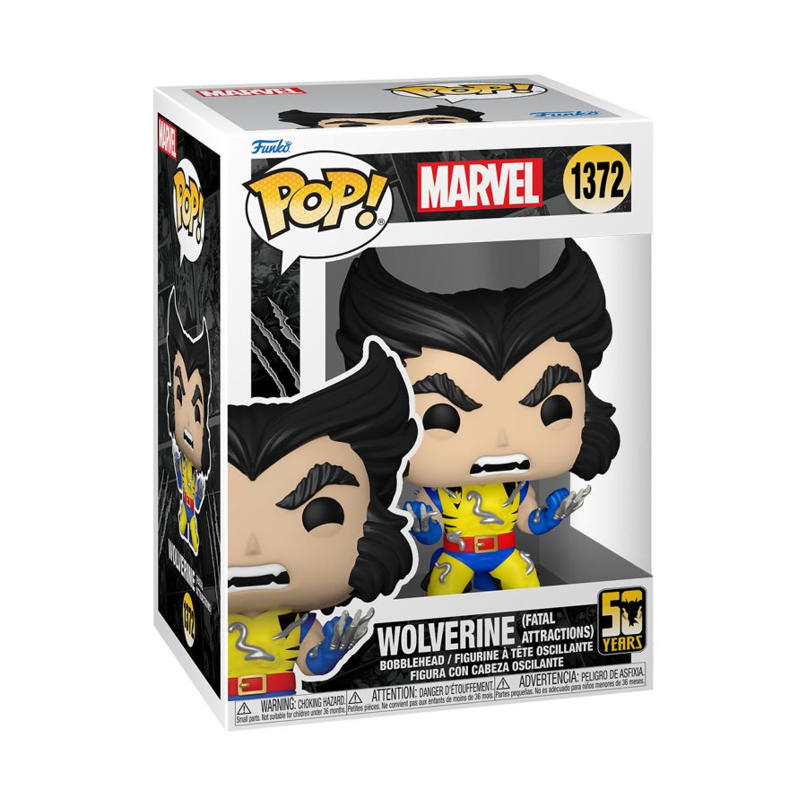 Wolverine 50th Anniversary - Wolverine (Fatal Attractions) Pop! Vinyl