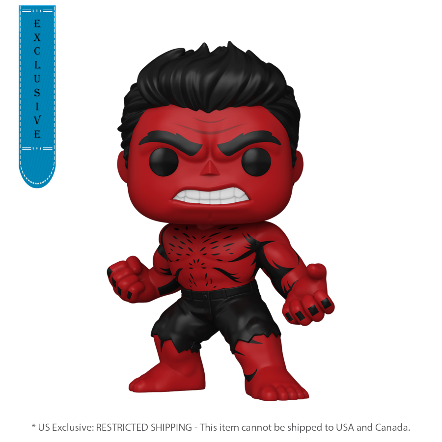 Captain America: Brave New World - Red Hulk 6" Deco US Exclusive Pop! Vinyl