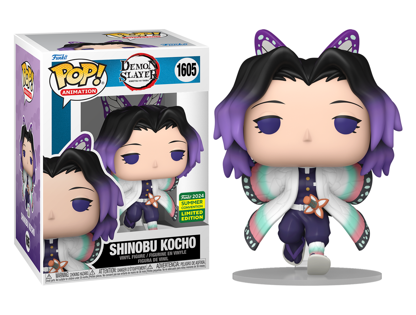 Demon Slayer - Shinobu Kocho SDCC 2024 US Exclusive Pop! Vinyl