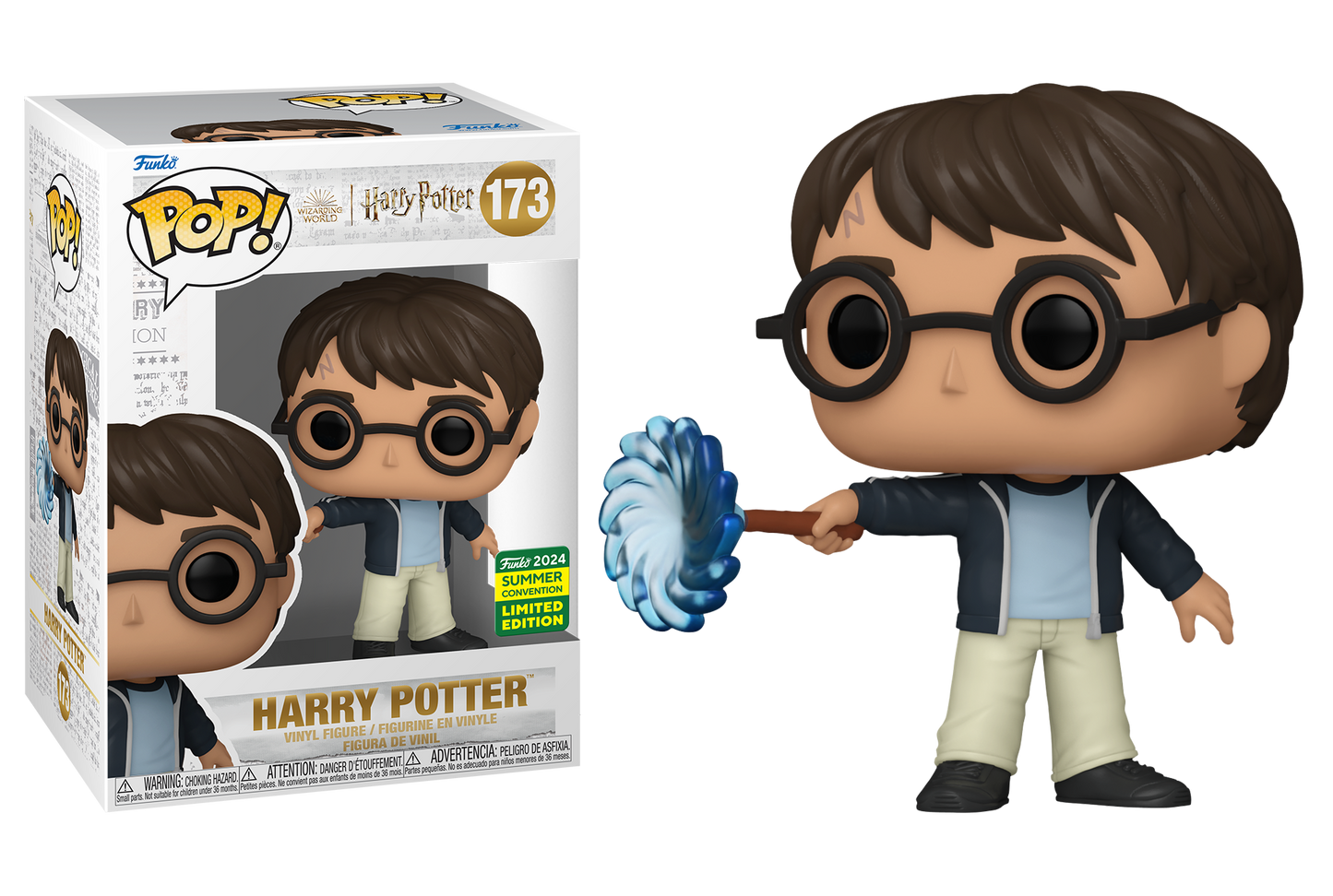 Harry Potter - Harry Potter (Expecto Patronum) SDCC 2024 Summer Convention Shared Exclusive Pop! Vinyl