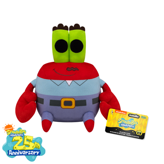 Spongebob: 25th Anniversary - Mr. Krabs 7" Pop! Plush