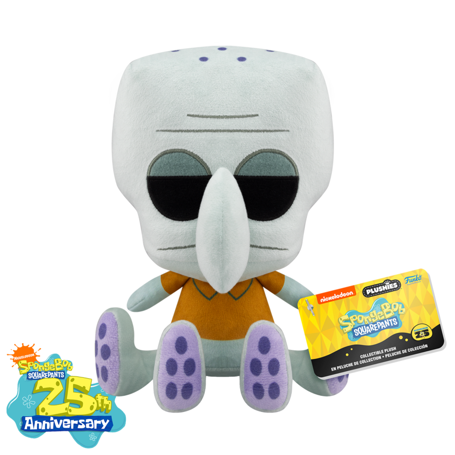 Spongebob: 25th Anniversary - Squidward 7" Pop! Plush