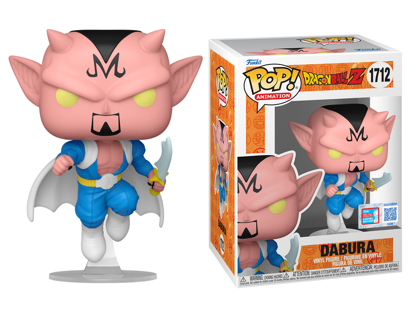 Dragon Ball Z - Dabura NYCC 2024 Fall Convention Shared Exclusive Pop! Vinyl