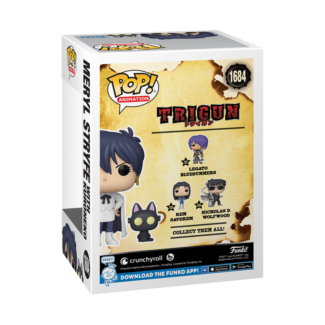 Trigun - Meryl Stryfe NYCC 2024 Fall Convention Shared Exclusive Pop! Vinyl