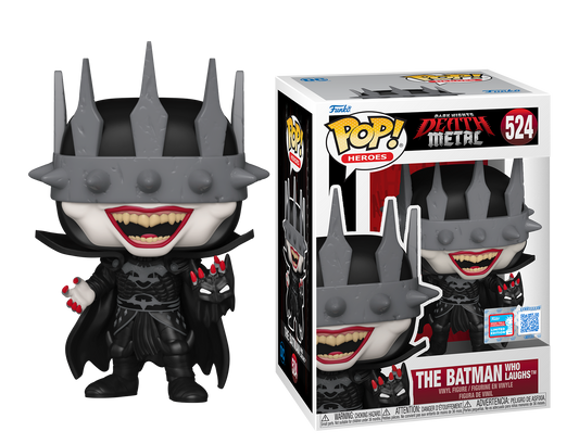 DC Comics - Death Metal Joker NYCC 2024 Fall Convention Shared Exclusive Pop! Vinyl