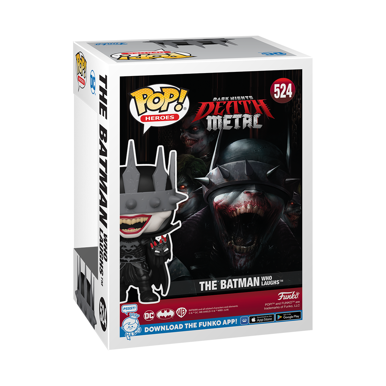 DC Comics - Death Metal Joker NYCC 2024 Fall Convention Shared Exclusive Pop! Vinyl