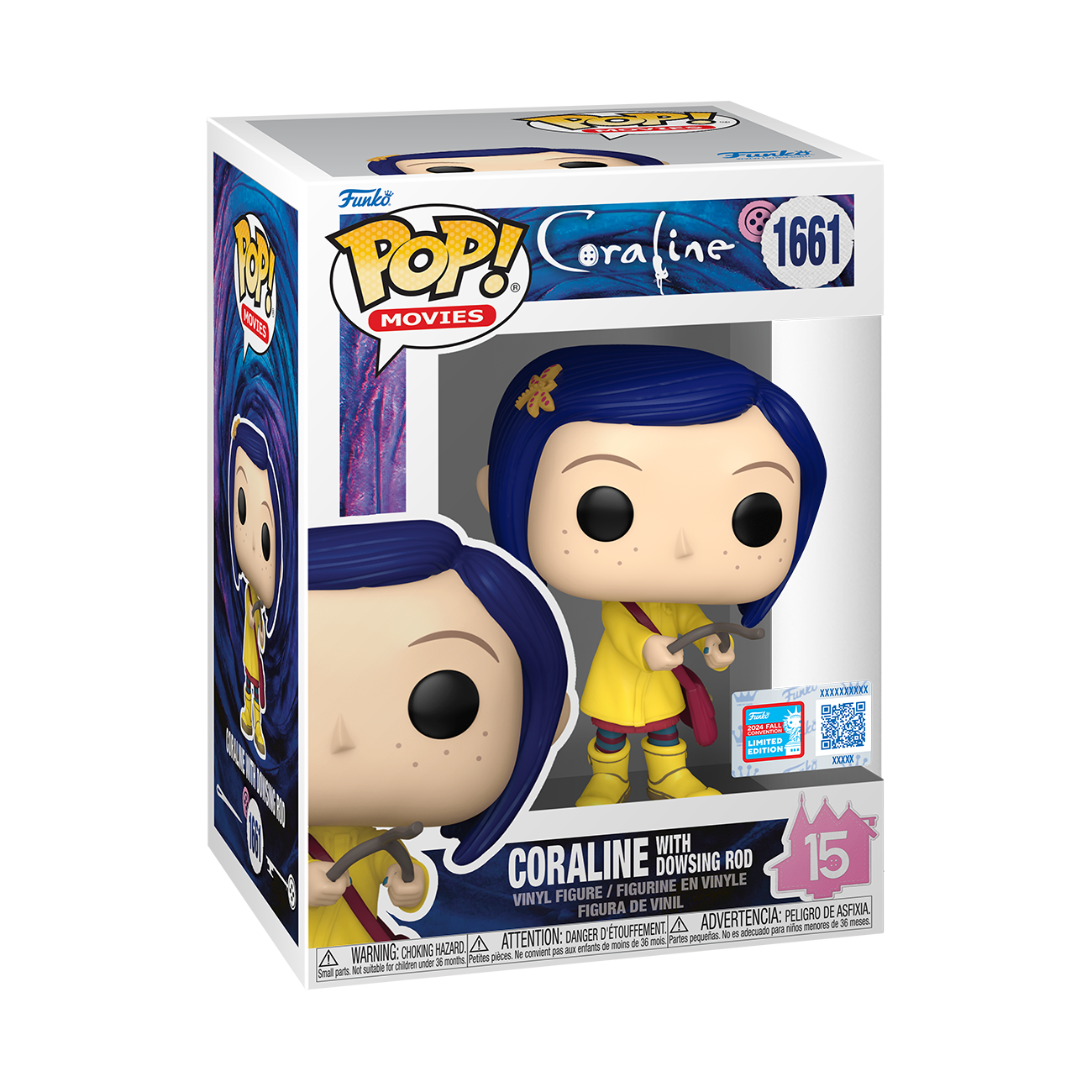 Coraline - Coraline (New Pose) NYCC 2024 Fall Convention Shared Exclusive Pop! Vinyl