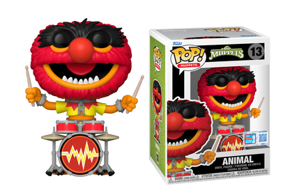 Muppets (2024) - Animal on Drums NYCC 2024 Fall Convention Shared Exclusive Pop! Vinyl