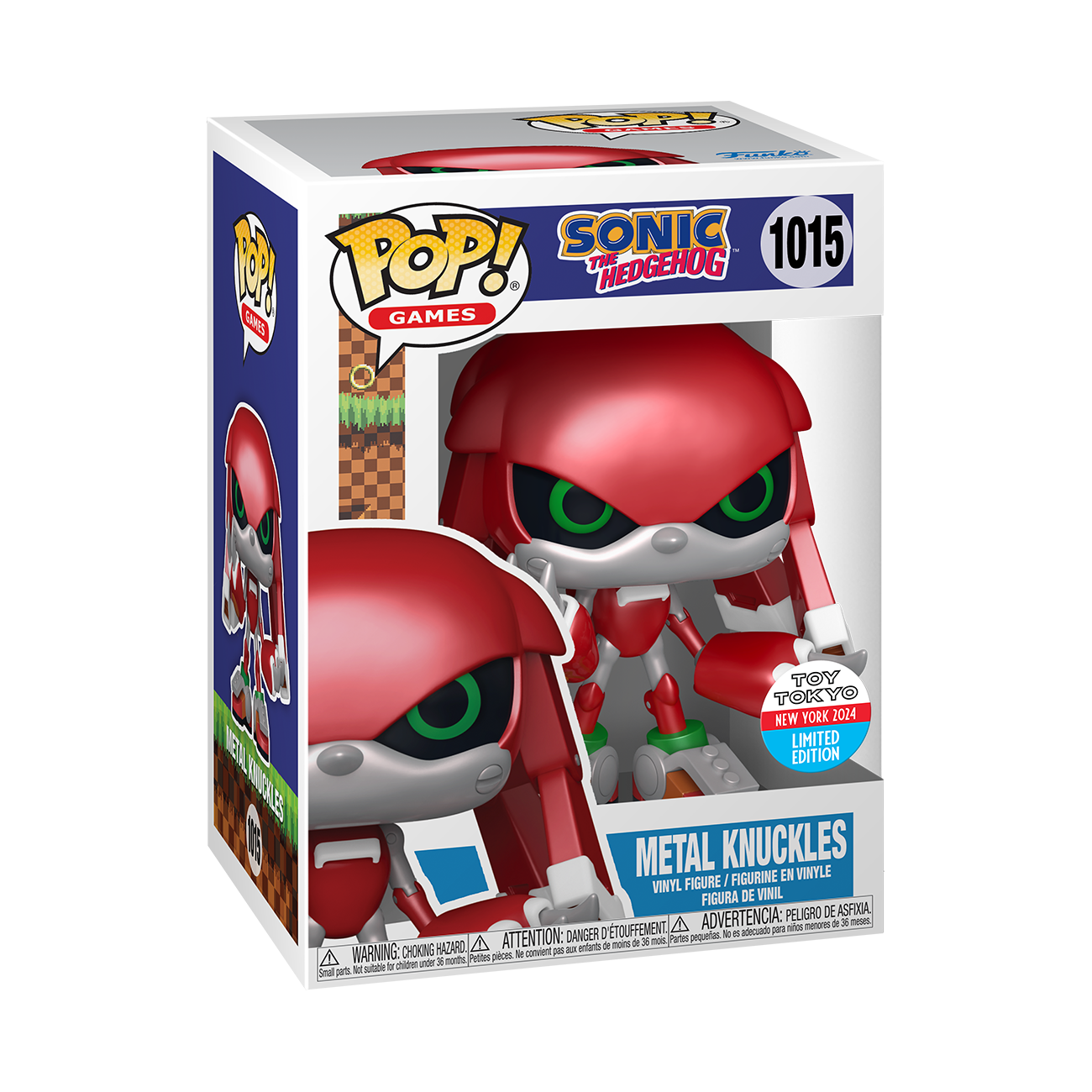 Sonic - Knuckles (Mech) NYCC 2024 Fall Convention Shared Exclusive Pop! Vinyl