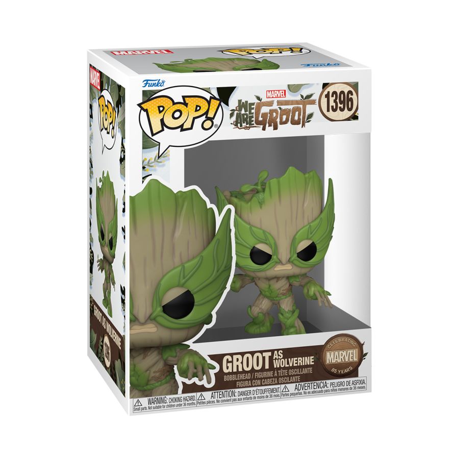 We Are Groot - Groot Wolverine (Marvel: 85th Anniversary) Pop! Vinyl