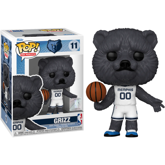 NBA: Mascots - Memphis Grizz Pop! Vinyl