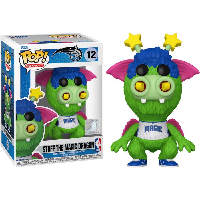 NBA: Mascots - Orlando Stuff the Magic Dragon Pop! Vinyl