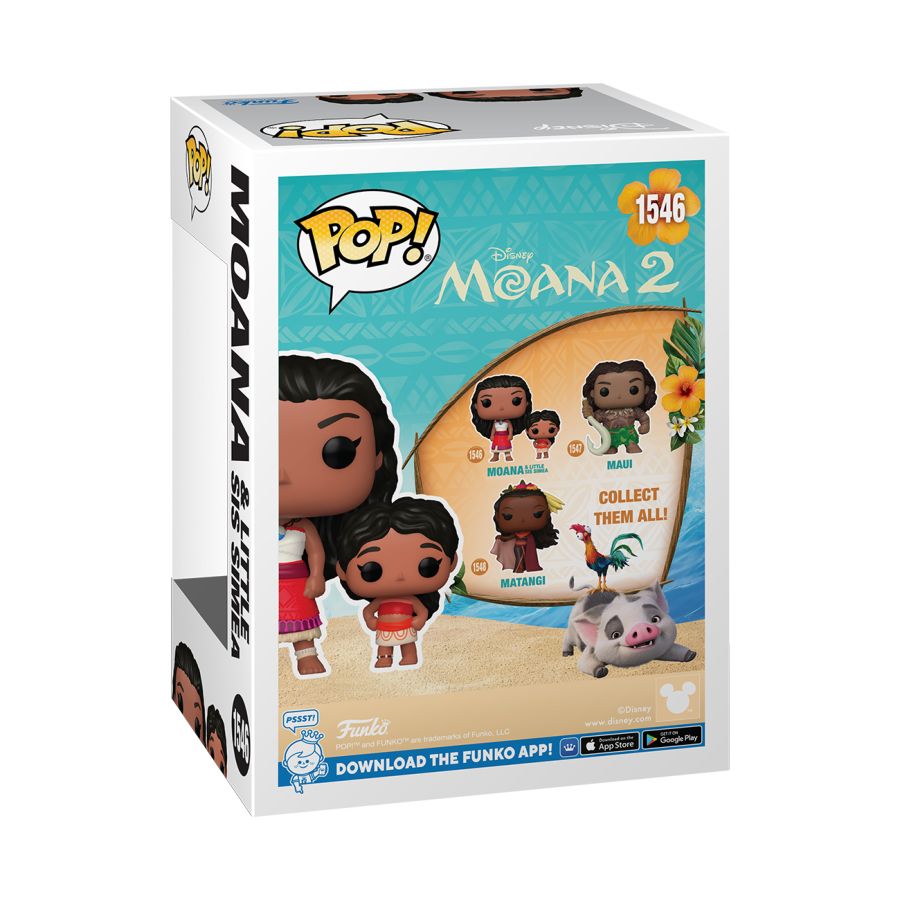 Moana 2 - Moana & Little Sis Simea Pop! Vinyl