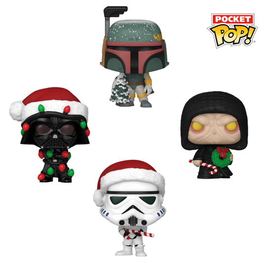 Star Wars - Holiday Tree Box Pocket Pop! 4-Pack