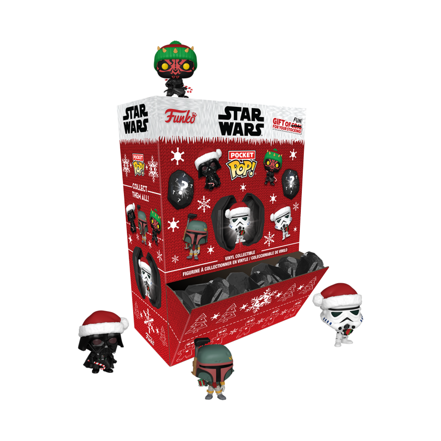 Star Wars - Christmas Coal Pocket Pop! Blind Bags (Display of 12)