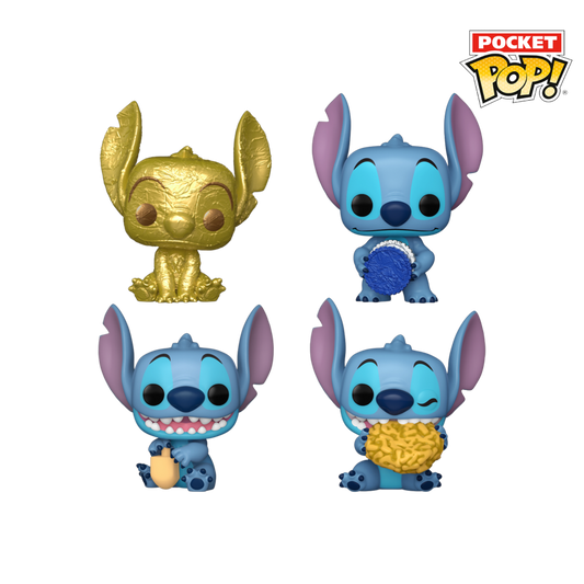 Lilo & Stitch -Stitch Dreidel Box Pocket Pop! 4-Pack