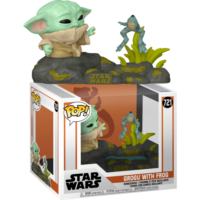 Star Wars - Din Grogu with Frog Pop! Deluxe