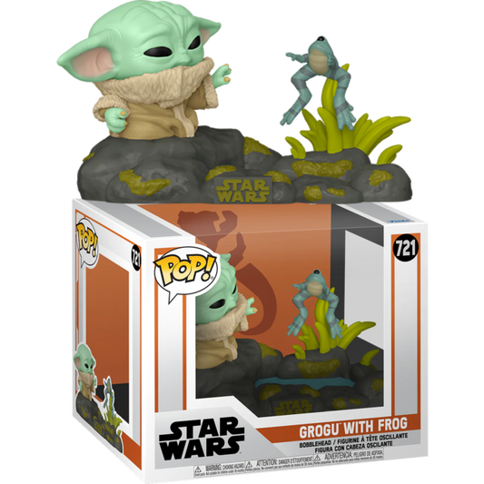 Star Wars - Din Grogu with Frog Pop! Deluxe