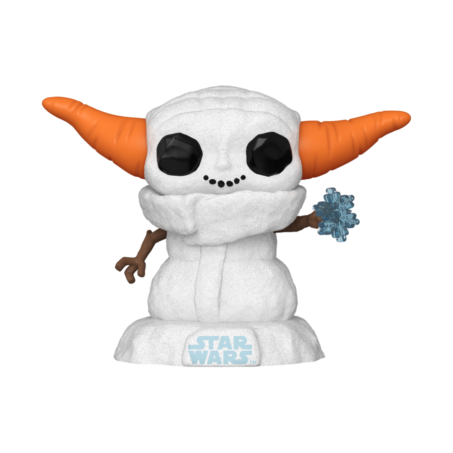 Star Wars: The Mandolorian -Grogu Snowman Holiday Pop! Vinyl