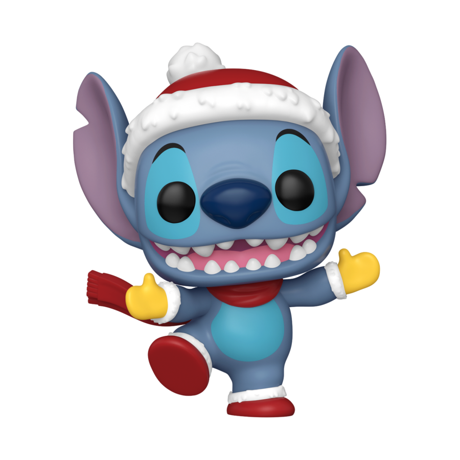 Lilo & Stitch - Stitch with Hat Holiday Pop! Vinyl