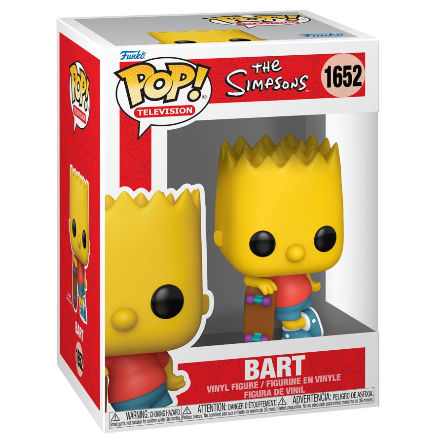 Simpsons - Bart (with Skateboard) Pop! Vinyl