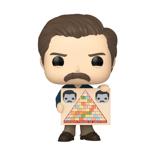 Parks & Recreations: 15th Anniversary - Ron Swanson Pop! Vinyl