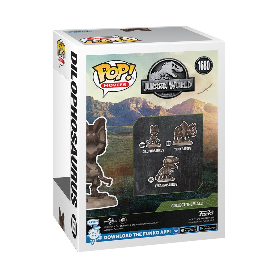 Jurassic Park - Dilophoaurus Fossil Pop! Vinyl