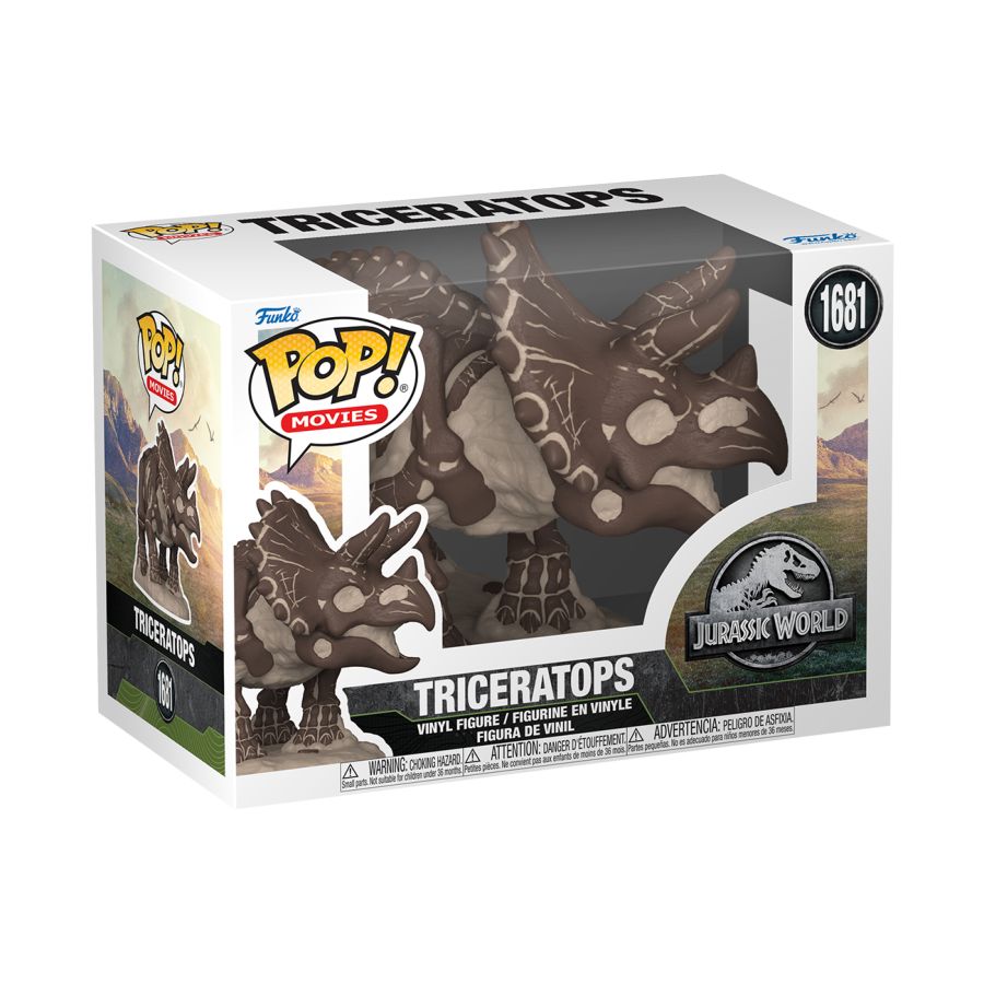 Jurassic Park - Triceratops Fossil Pop! Vinyl