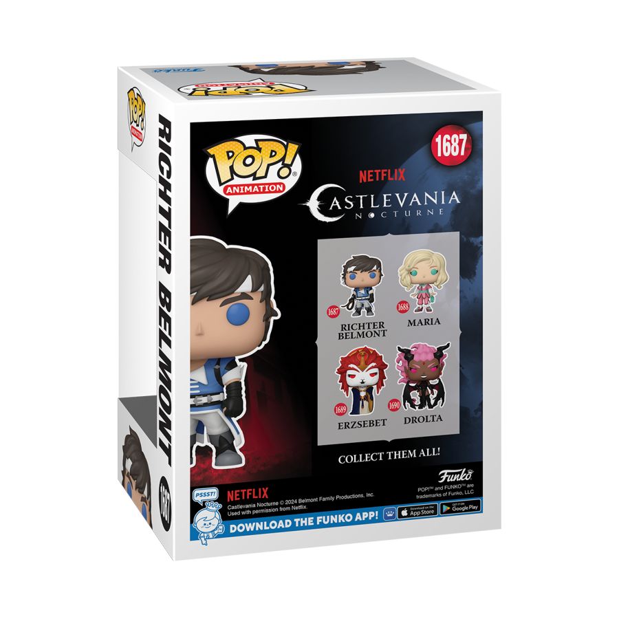 Castlevania: Nocturne - Richter Belmont Pop! Vinyl