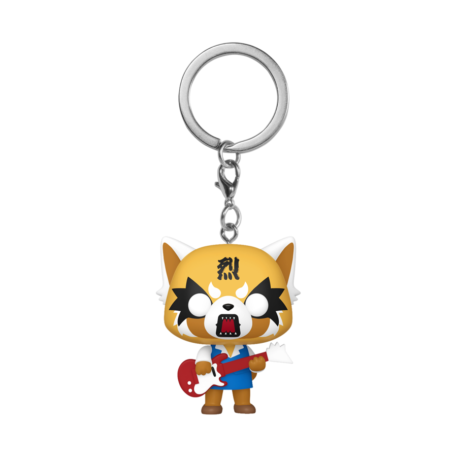 Aggretsuko - Aggretsuko with Guitar Pop! Keychain