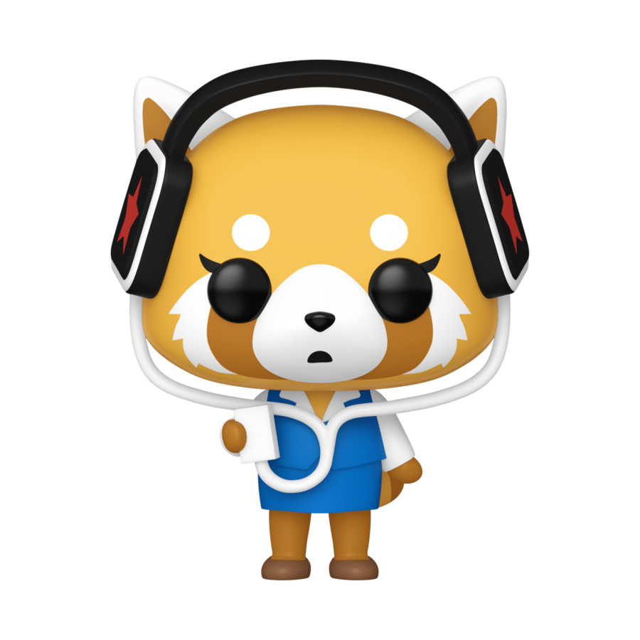 Aggretsuko - Aggretsuko with Headphones Pop! Vinyl