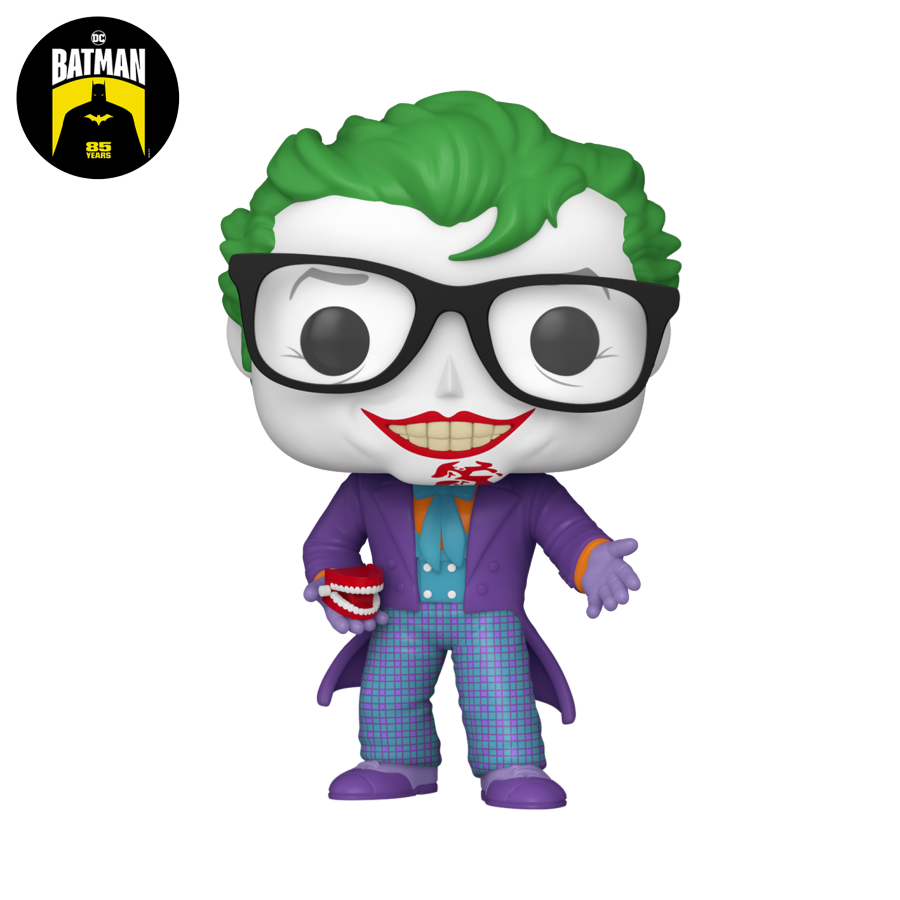 Batman: 85th Anniversary - Joker with Teeth (1989) Pop! Vinyl | Ozzie ...