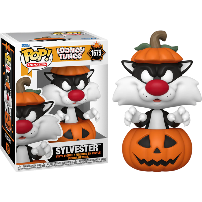 Looney Tunes: Halloween -Sylvester in Pumpkin Pop! Vinyl