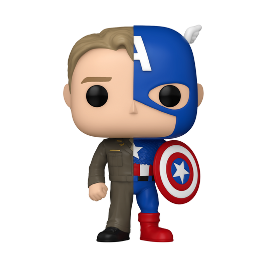 Marvel Comics - Captain America/Steve Rogers: Split Pop! Vinyl