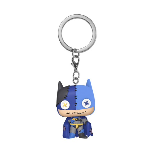 DC Comics - Patchwork Batman Pop! Keychain