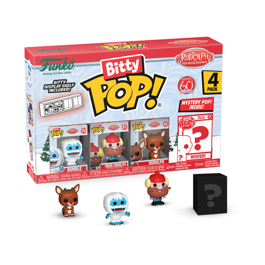 Rudolph - Bumble Bitty Pop! 4-Pack