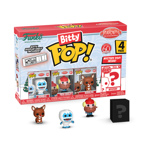 Rudolph - Bumble Bitty Pop! 4-Pack