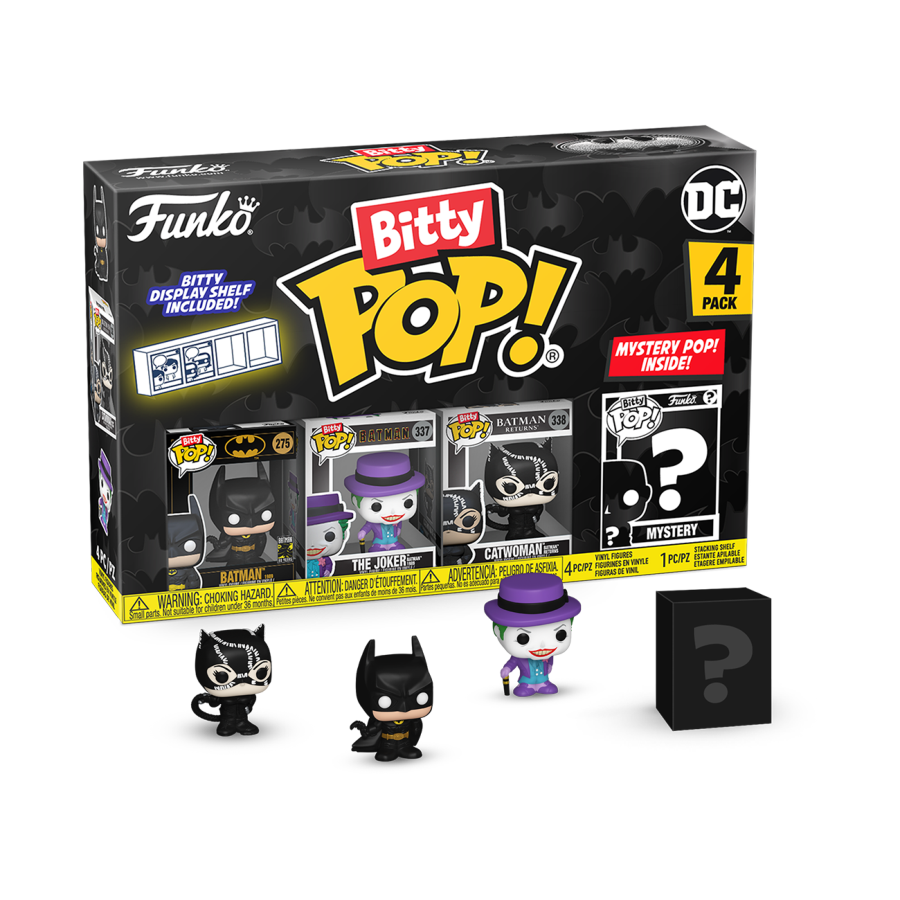 Batman: 85th Anniversary - Batman Bitty Pop! 4-Pack