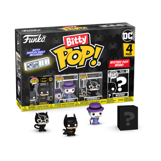 Batman: 85th Anniversary - Batman Bitty Pop! 4-Pack